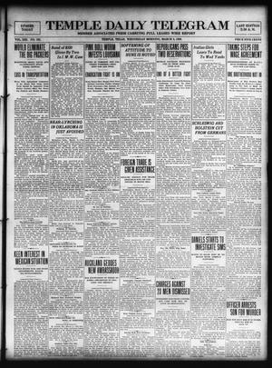 Temple Daily Telegram (Temple, Tex.), Vol. 13, No. 105, Ed. 1 Wednesday, March 3, 1920