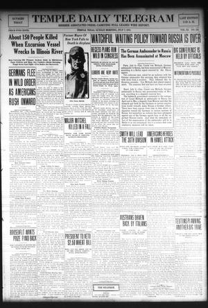 Temple Daily Telegram (Temple, Tex.), Vol. 11, No. 230, Ed. 1 Sunday, July 7, 1918
