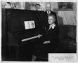 Photograph: [Rev. & Mrs. J.W.W. Shuler and a piano]
