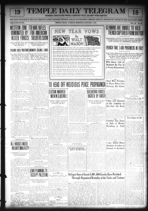 Temple Daily Telegram (Temple, Tex.), Vol. 11, No. 43, Ed. 1 Tuesday, January 1, 1918