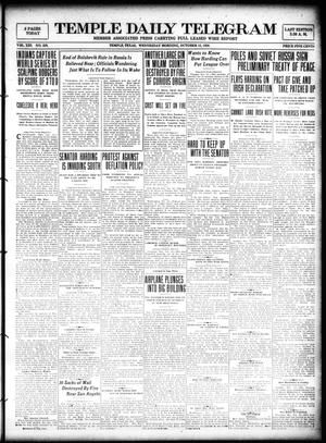 Temple Daily Telegram (Temple, Tex.), Vol. 13, No. 329, Ed. 1 Wednesday, October 13, 1920