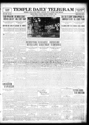 Temple Daily Telegram (Temple, Tex.), Vol. 13, No. 321, Ed. 1 Tuesday, October 5, 1920