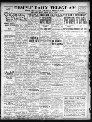 Temple Daily Telegram (Temple, Tex.), Vol. 13, No. 54, Ed. 1 Monday, January 12, 1920