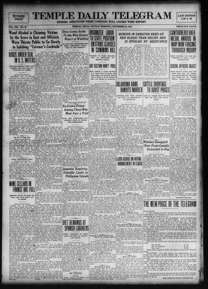 Temple Daily Telegram (Temple, Tex.), Vol. 13, No. 39, Ed. 1 Sunday, December 28, 1919