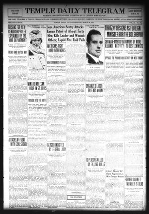 Temple Daily Telegram (Temple, Tex.), Vol. 11, No. 111, Ed. 1 Sunday, March 10, 1918