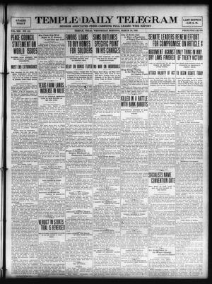 Temple Daily Telegram (Temple, Tex.), Vol. 13, No. 112, Ed. 1 Wednesday, March 10, 1920