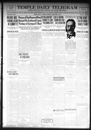 Temple Daily Telegram (Temple, Tex.), Vol. 11, No. 87, Ed. 1 Thursday, February 14, 1918