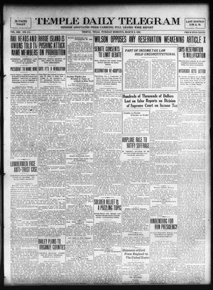 Temple Daily Telegram (Temple, Tex.), Vol. 13, No. 111, Ed. 1 Tuesday, March 9, 1920