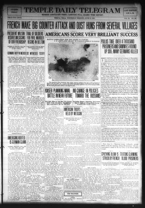 Temple Daily Telegram (Temple, Tex.), Vol. 11, No. 205, Ed. 1 Wednesday, June 12, 1918