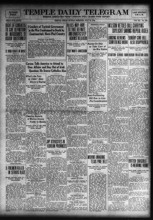Temple Daily Telegram (Temple, Tex.), Vol. 12, No. 236, Ed. 1 Sunday, July 13, 1919