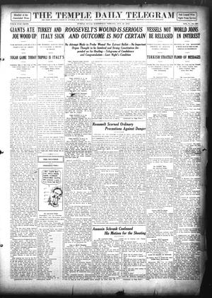 The Temple Daily Telegram (Temple, Tex.), Vol. 5, No. 285, Ed. 1 Wednesday, October 16, 1912