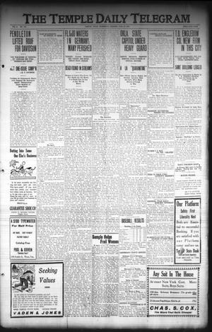 The Temple Daily Telegram (Temple, Tex.), Vol. 3, No. 179, Ed. 1 Wednesday, June 15, 1910