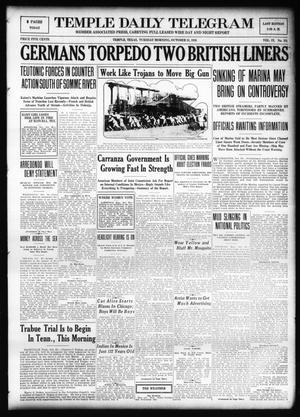 Temple Daily Telegram (Temple, Tex.), Vol. 9, No. 351, Ed. 1 Tuesday, October 31, 1916