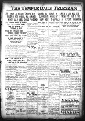 The Temple Daily Telegram (Temple, Tex.), Vol. 3, No. 189, Ed. 1 Sunday, June 26, 1910