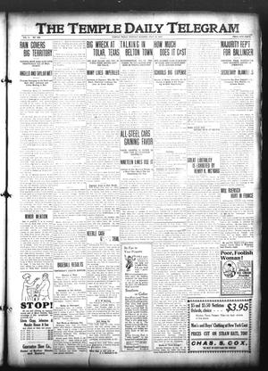 The Temple Daily Telegram (Temple, Tex.), Vol. 3, No. 208, Ed. 1 Tuesday, July 19, 1910