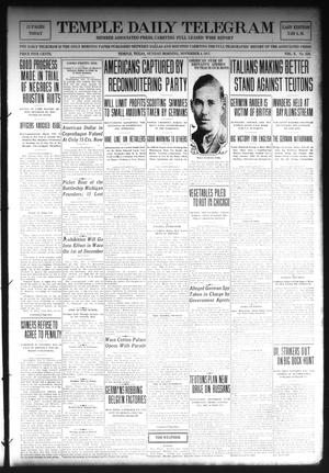 Temple Daily Telegram (Temple, Tex.), Vol. 10, No. 350, Ed. 1 Sunday, November 4, 1917