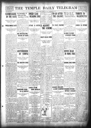The Temple Daily Telegram (Temple, Tex.), Vol. 5, No. 83, Ed. 1 Friday, February 23, 1912