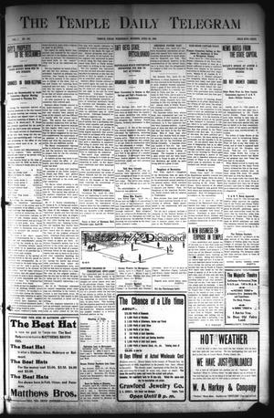 The Temple Daily Telegram (Temple, Tex.), Vol. 1, No. 140, Ed. 1 Wednesday, April 29, 1908
