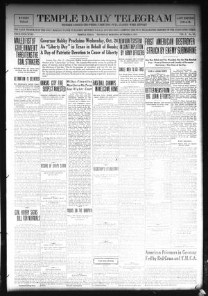 Temple Daily Telegram (Temple, Tex.), Vol. 10, No. 333, Ed. 1 Thursday, October 18, 1917