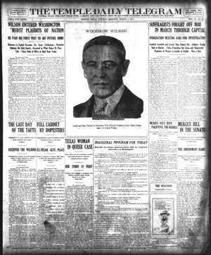 The Temple Daily Telegram (Temple, Tex.), Vol. 6, No. 91, Ed. 1 Tuesday, March 4, 1913