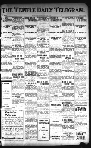 The Temple Daily Telegram. (Temple, Tex.), Vol. 1, No. 279, Ed. 1 Friday, October 9, 1908