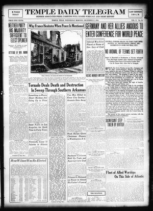 Temple Daily Telegram (Temple, Tex.), Vol. 10, No. 38, Ed. 1 Wednesday, December 27, 1916