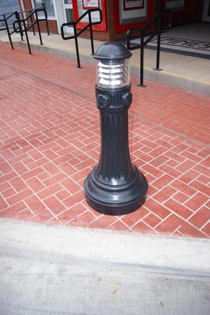 [Lamp Post on Sidewalk]