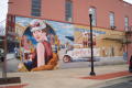 Thumbnail image of item number 1 in: '[Close-Up of a Coca-Cola Mural]'.