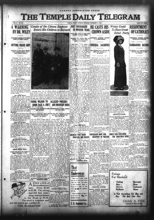 The Temple Daily Telegram (Temple, Tex.), Vol. 3, No. 311, Ed. 1 Thursday, November 17, 1910