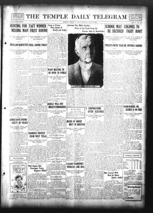 The Temple Daily Telegram (Temple, Tex.), Vol. 5, No. 170, Ed. 1 Tuesday, June 4, 1912