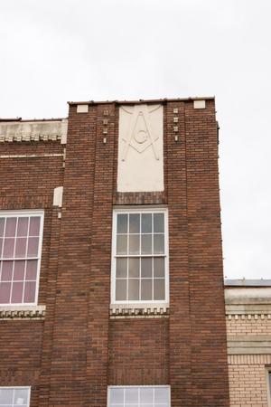 [Freemason Symbol on Building]
