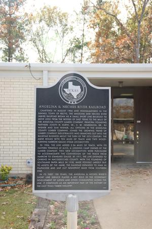 [Historic Marker in Front of Building]