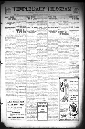 Temple Daily Telegram (Temple, Tex.), Vol. 2, No. 97, Ed. 1 Thursday, March 11, 1909