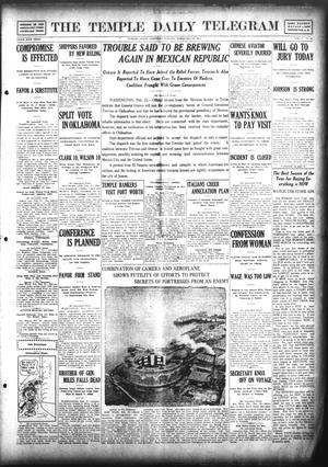 The Temple Daily Telegram (Temple, Tex.), Vol. 5, No. 84, Ed. 1 Saturday, February 24, 1912