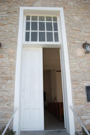 [Photograph of Church Doors]