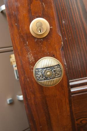 [Close-Up of a Door Knob]