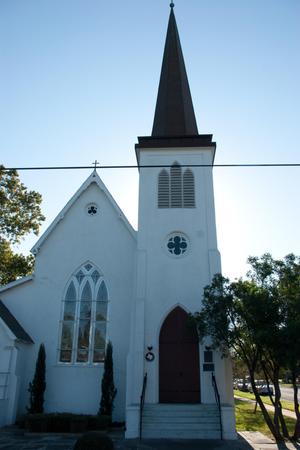 [Exterior of Grace Episcopal Church]