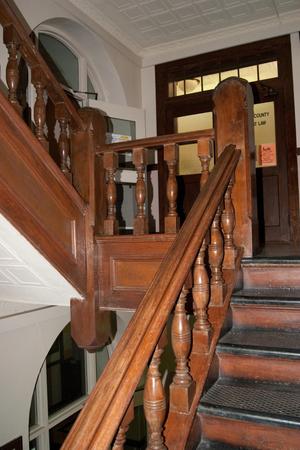 [Photograph of Wooden Staircase]