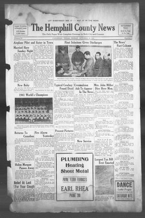 The Hemphill County News (Canadian, Tex), Vol. 4, No. 4, Ed. 1, Friday, October 10, 1941