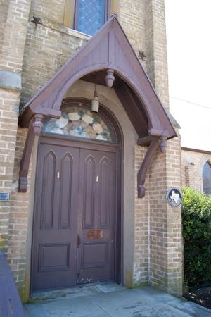 [Door on Exterior of Church]