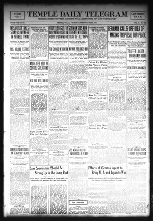 Temple Daily Telegram (Temple, Tex.), Vol. 10, No. 165, Ed. 1 Thursday, May 3, 1917