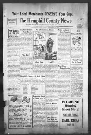 The Hemphill County News (Canadian, Tex), Vol. 4, No. 24, Ed. 1, Friday, February 27, 1942