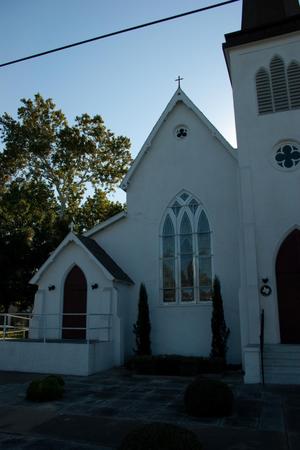 [Exterior of Grace Episcopal Church]