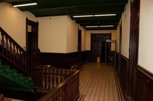 [Hallway in Goliad County Courthouse]