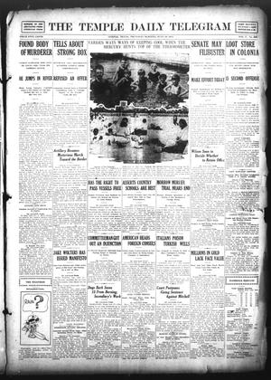The Temple Daily Telegram (Temple, Tex.), Vol. 5, No. 208, Ed. 1 Thursday, July 18, 1912