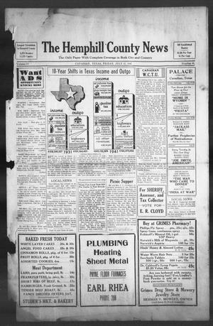 The Hemphill County News (Canadian, Tex), Vol. 4, No. 44, Ed. 1, Friday, July 17, 1942
