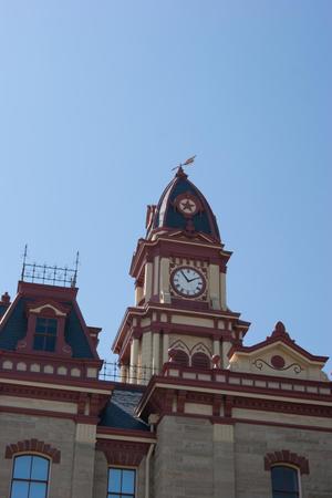 [Clock Tower on Top of Courthouse]
