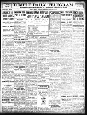 Temple Daily Telegram (Temple, Tex.), Vol. 8, No. 57, Ed. 1 Wednesday, January 13, 1915