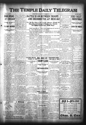 The Temple Daily Telegram (Temple, Tex.), Vol. 4, No. 75, Ed. 1 Thursday, February 16, 1911