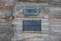 Primary view of [Two Plaques on Exterior of Courthouse]